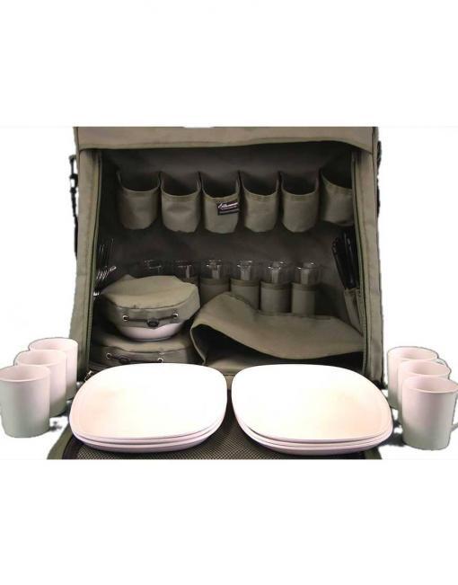 Canopy Shelf Dining Set 6 Place